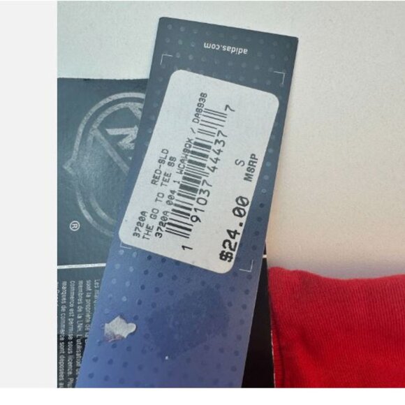 adidas Washington Capitals NHL Hockey T-Shirt Tee Men's Size S 100% Cotton New - Picture 7 of 7